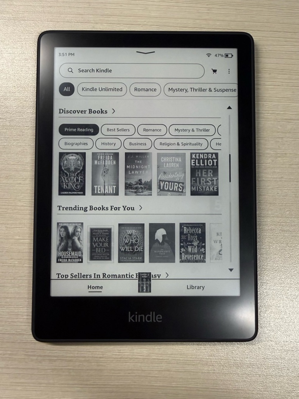 Amazon Kindle Paperwhite (11th Gen) 2024 - No Ads